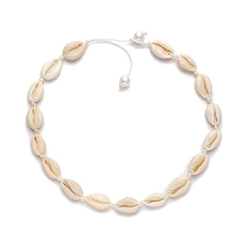 classic style shell shell women's necklace