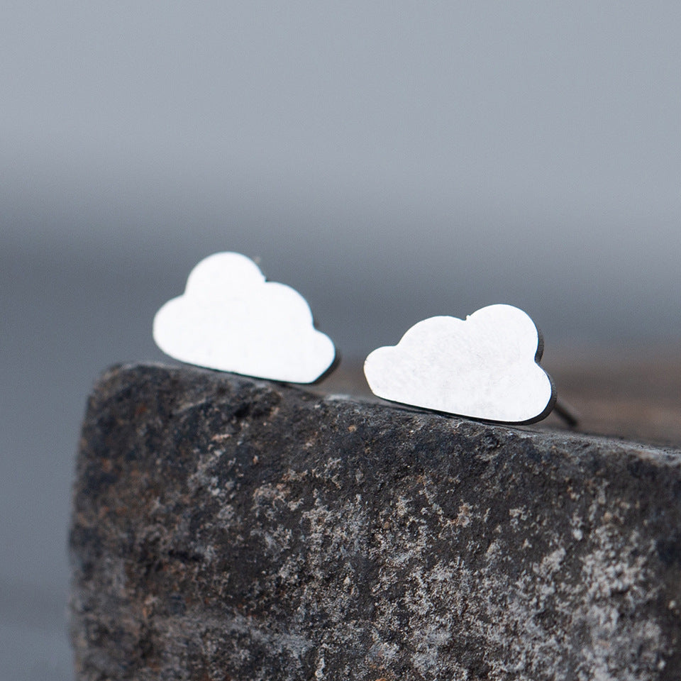 1 Pair Simple Style Animal Plating Stainless Steel Ear Studs
