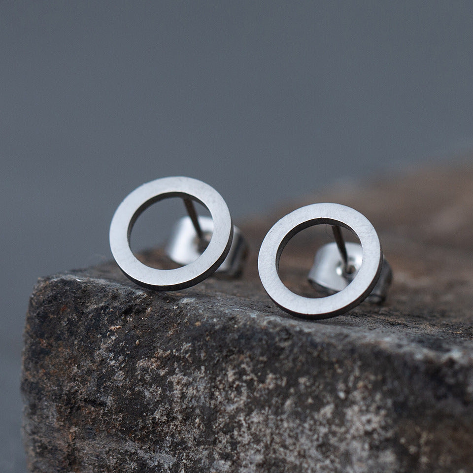 1 Pair Simple Style Animal Plating Stainless Steel Ear Studs
