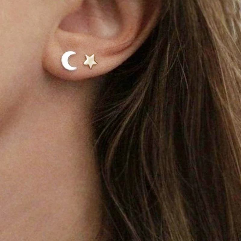 1 Pair Simple Style Animal Plating Stainless Steel Ear Studs