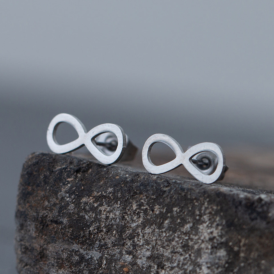 1 Pair Simple Style Animal Plating Stainless Steel Ear Studs