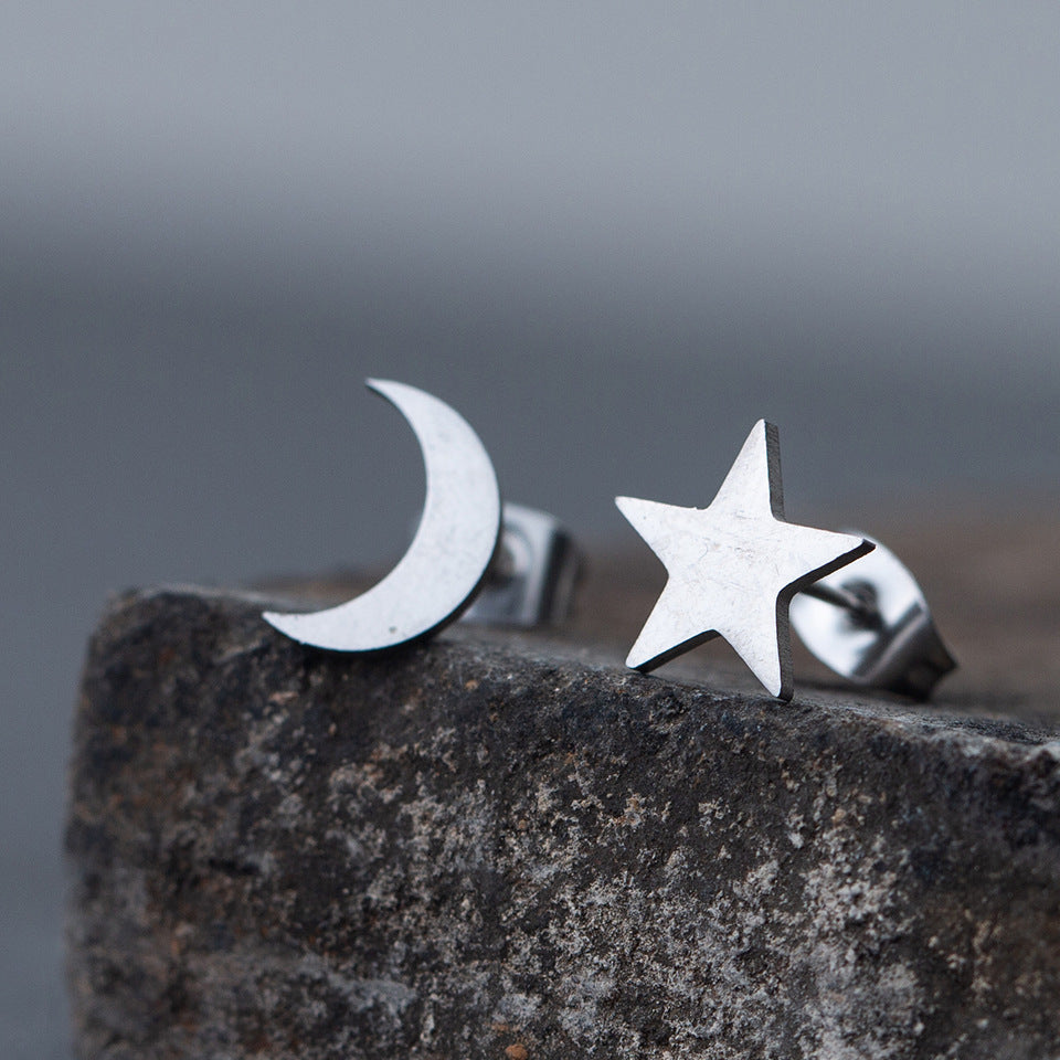 1 Pair Simple Style Animal Plating Stainless Steel Ear Studs