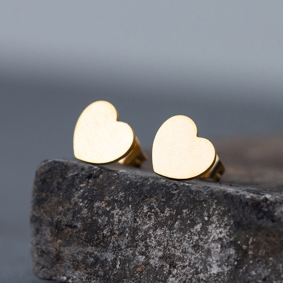 1 Pair Simple Style Animal Plating Stainless Steel Ear Studs