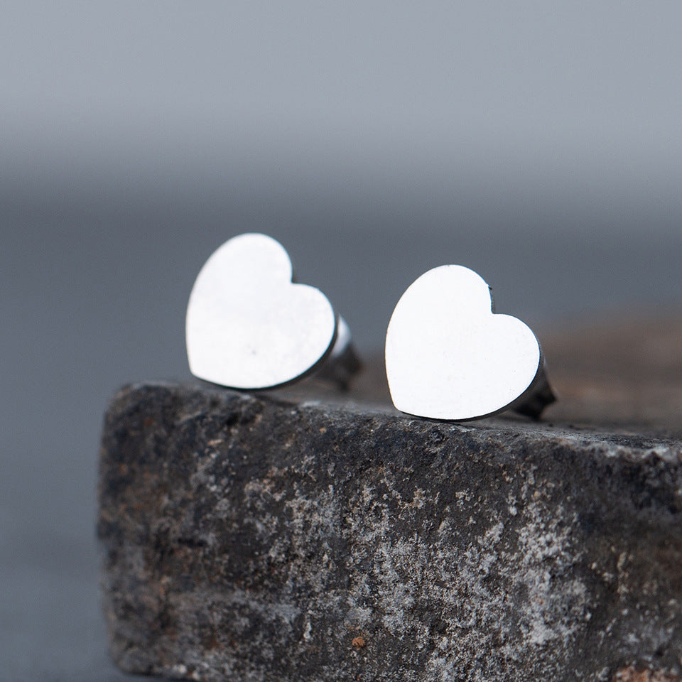 1 Pair Simple Style Animal Plating Stainless Steel Ear Studs