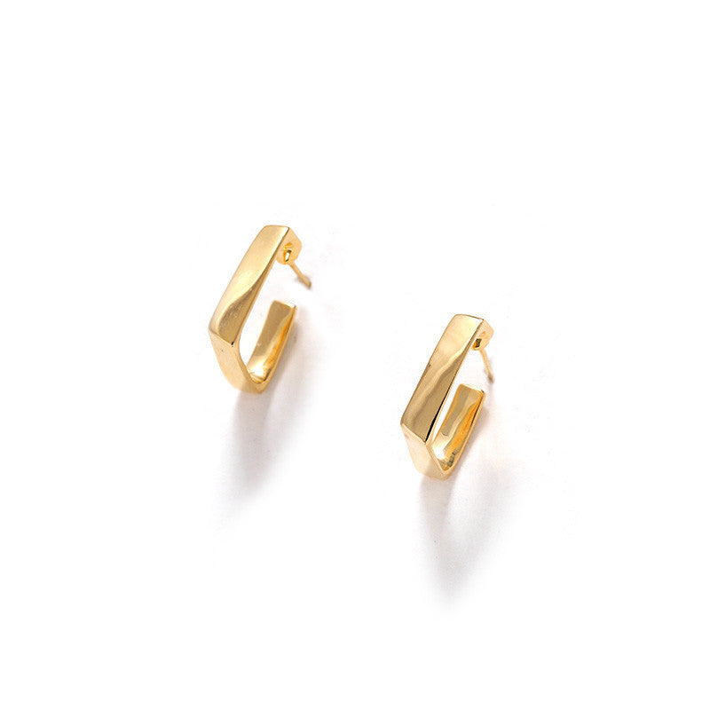fashion geometric alloy no inlaid earrings