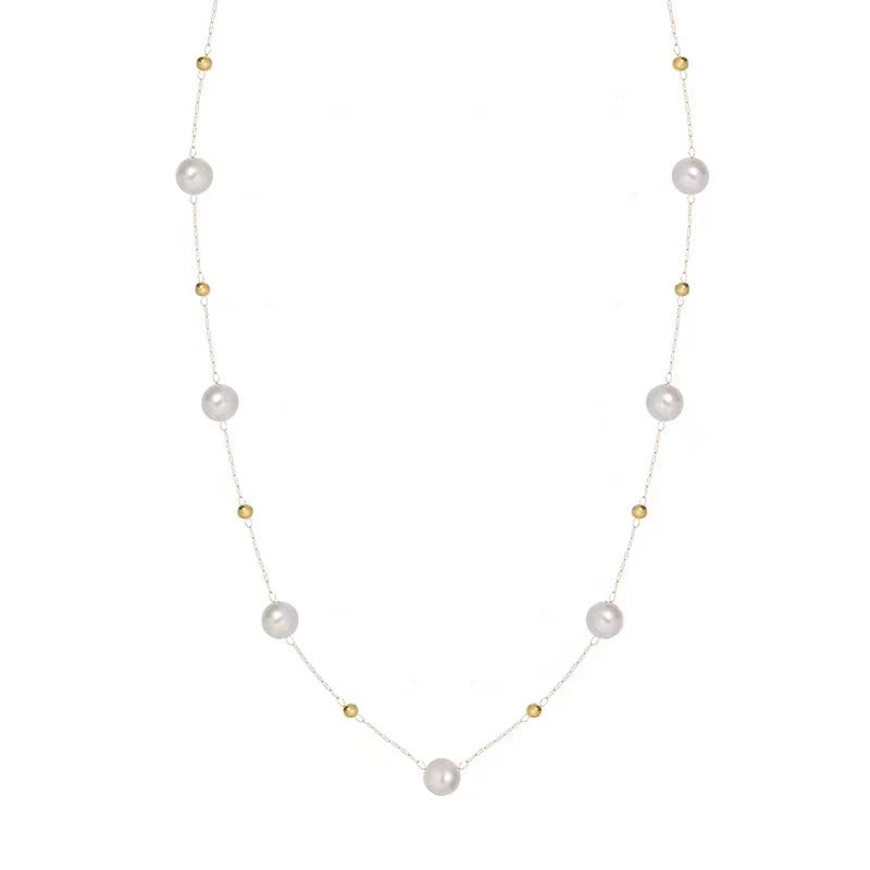 304 Stainless Steel 18K Gold Plated Elegant Plating Geometric Necklace
