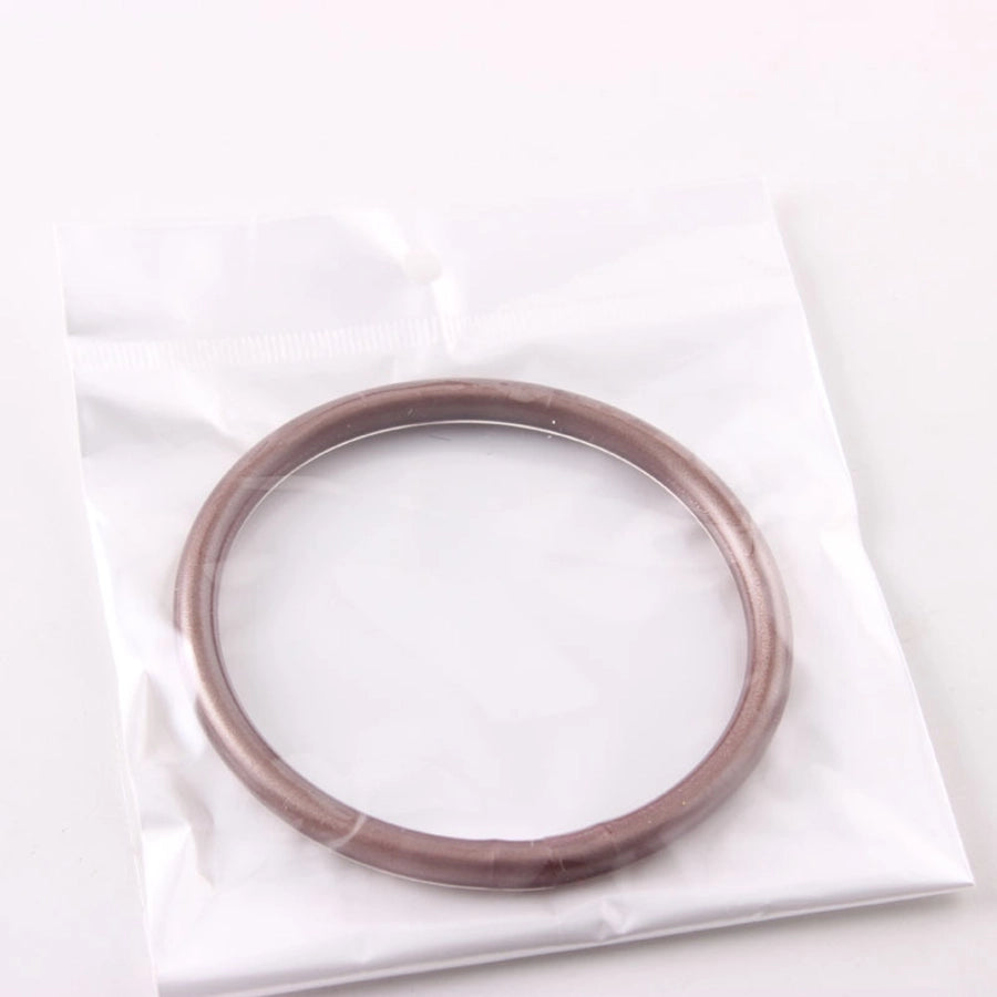 retro round silica gel unisex buddhist bangle