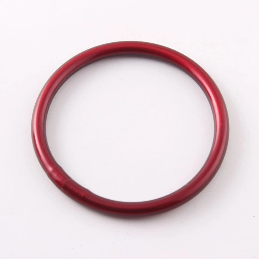 retro round silica gel unisex buddhist bangle