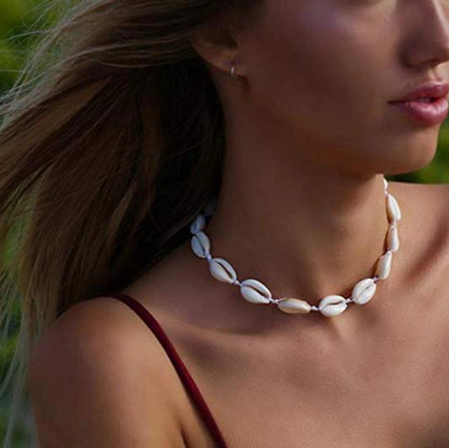 classic style shell shell women's necklace