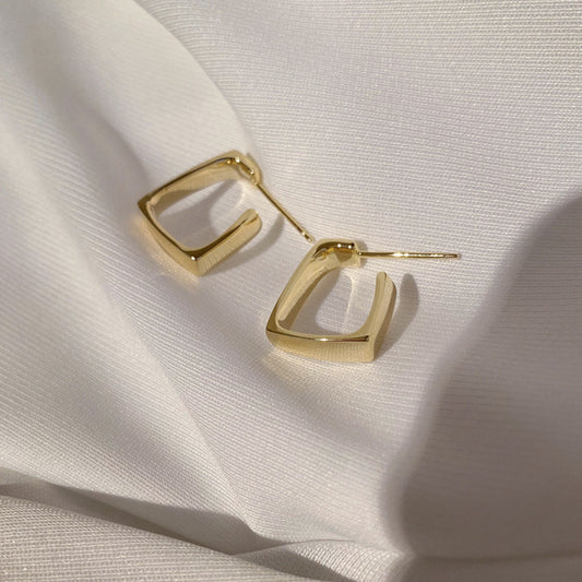 fashion geometric alloy no inlaid earrings