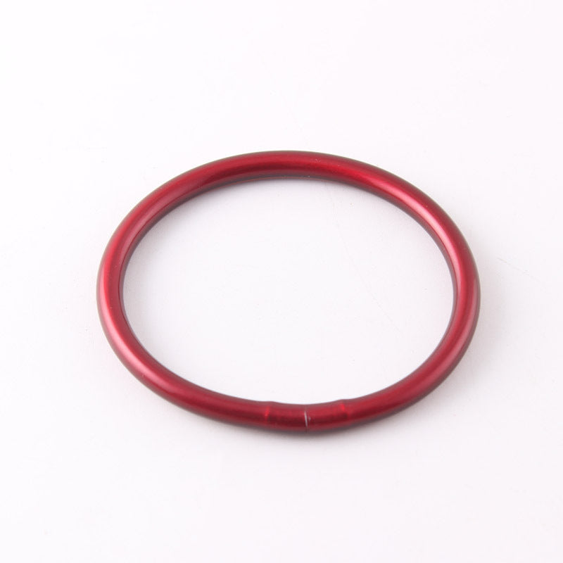 basic classic style round silica gel women's buddhist bangle