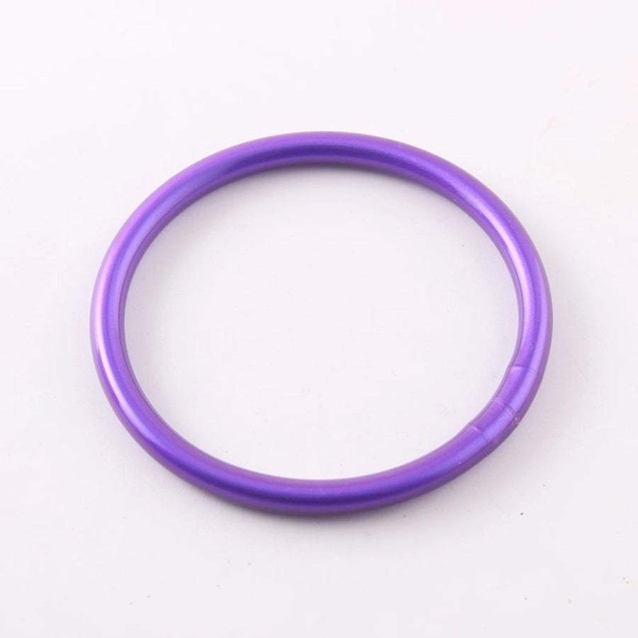 basic classic style round silica gel women's buddhist bangle
