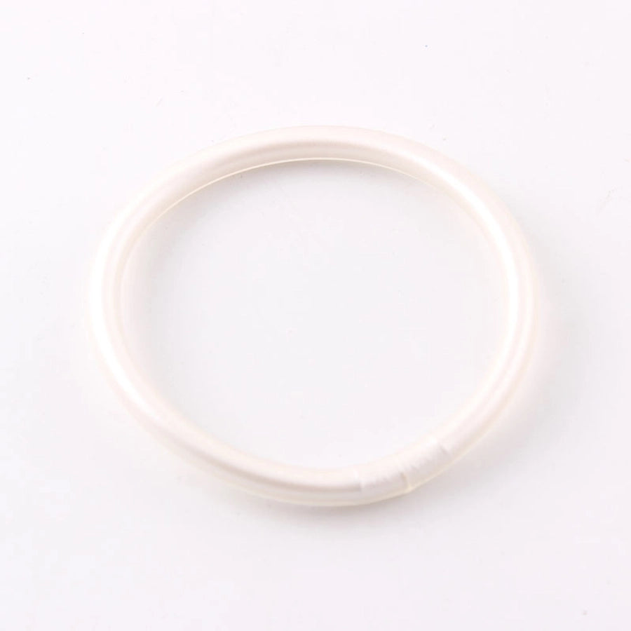 basic classic style round silica gel women's buddhist bangle